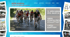 Desktop Screenshot of mori-karika.hu